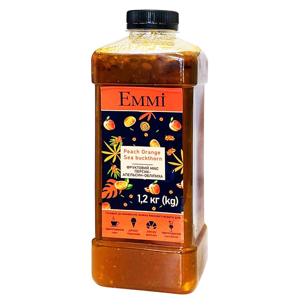 Пюре Фруктовый микс Emmi Персик/Апельсин/Облепиха 1,2 кг Пюре Фруктовый микс Emmi Персик/Апельсин/Облепиха 1,2 кг