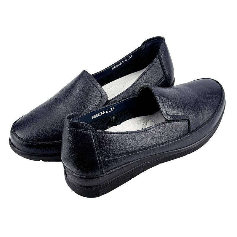 Мокасини жіночі шкіряні 2034-6 p. 38 24,5 см Темно-синій - фото 3 Мокасини жіночі шкіряні 2034-6 p. 38 24,5 см Темно-синій - фото 3