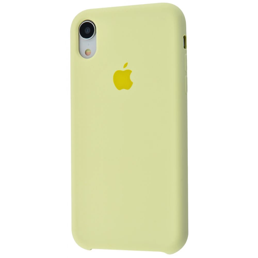 Силіконовий Чохол Накладка Silicone Case для iPhone XR Mellow Yellow