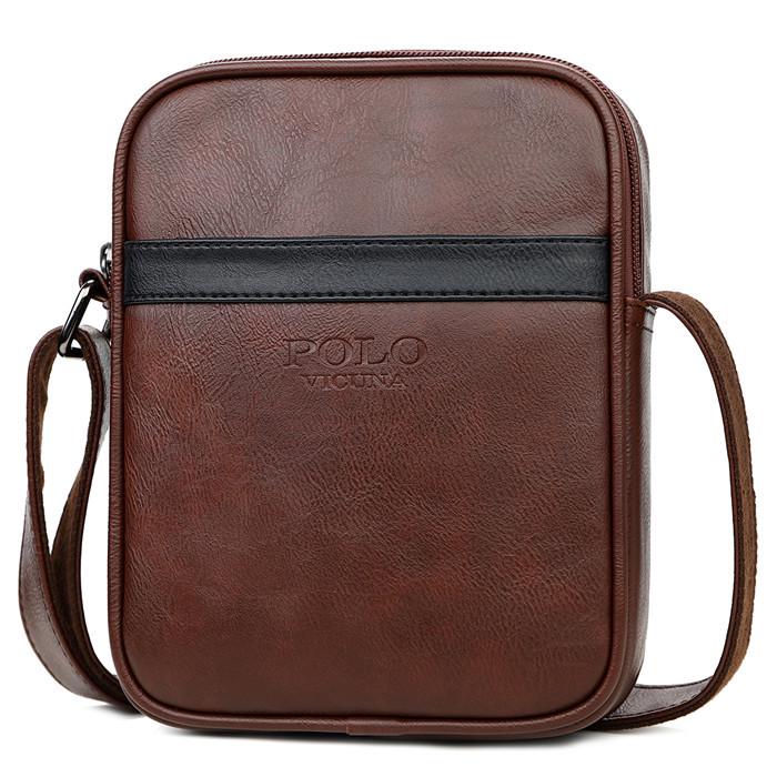 Сумка через плечо Vicuna polo V1039 Коричневый (SUN6343) Сумка через плечо Vicuna polo V1039 Коричневый (SUN6343)