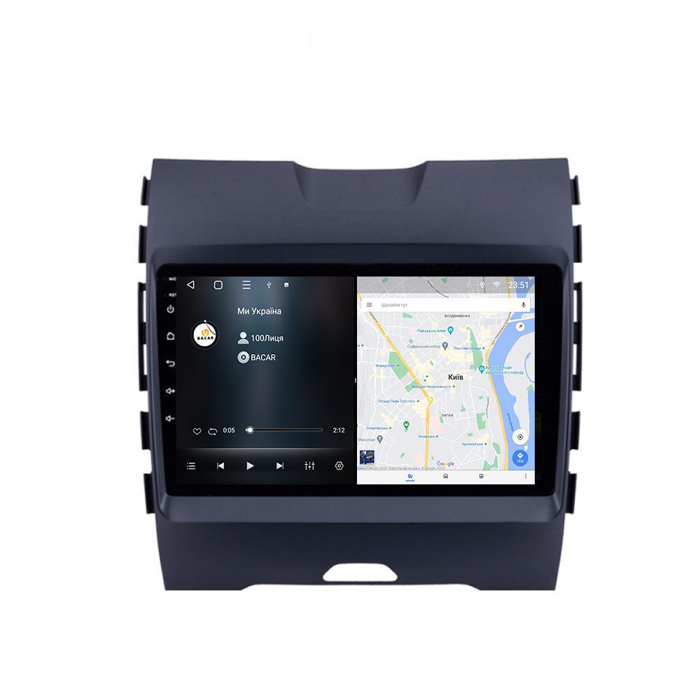 Магнітола штатна BACAR для Ford Edge 2 2015-2018 4/64Gb Individual (1161559) - фото 2 Магнітола штатна BACAR для Ford Edge 2 2015-2018 4/64Gb Individual (1161559) - фото 2