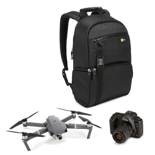 Рюкзак для камеры/дрона CASE LOGIC Bryker Split-use Camera Backpack BRBP-105 Black (UG-3203721) - фото 4
