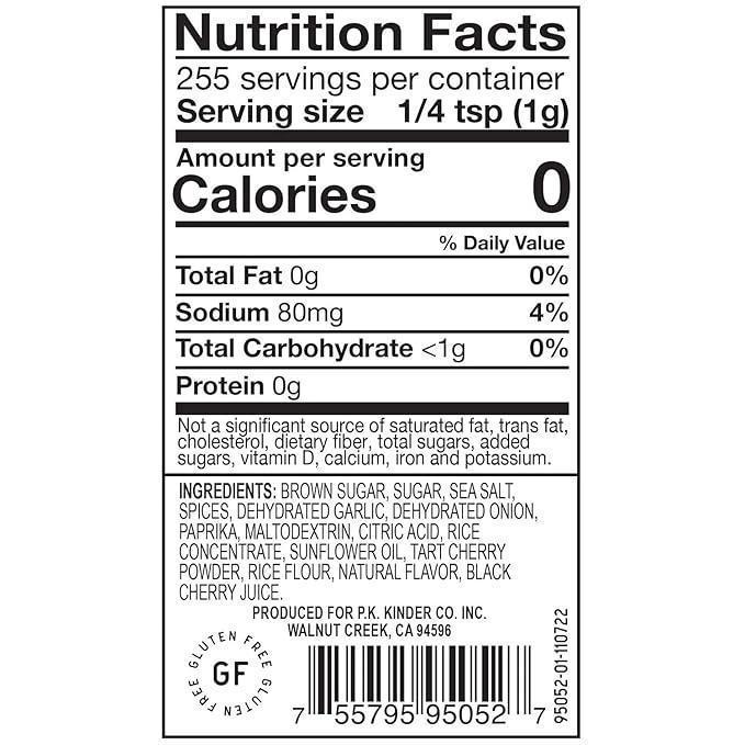 Приправа Kinder's Black Cherry Chipotle Rub для мяса и овощей 255 г (2345287507) - фото 4
