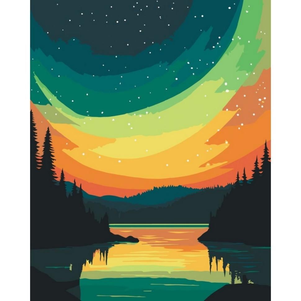 Картина по номерам ART CRAFT Ночной свет 40x50 см (11063-AC)