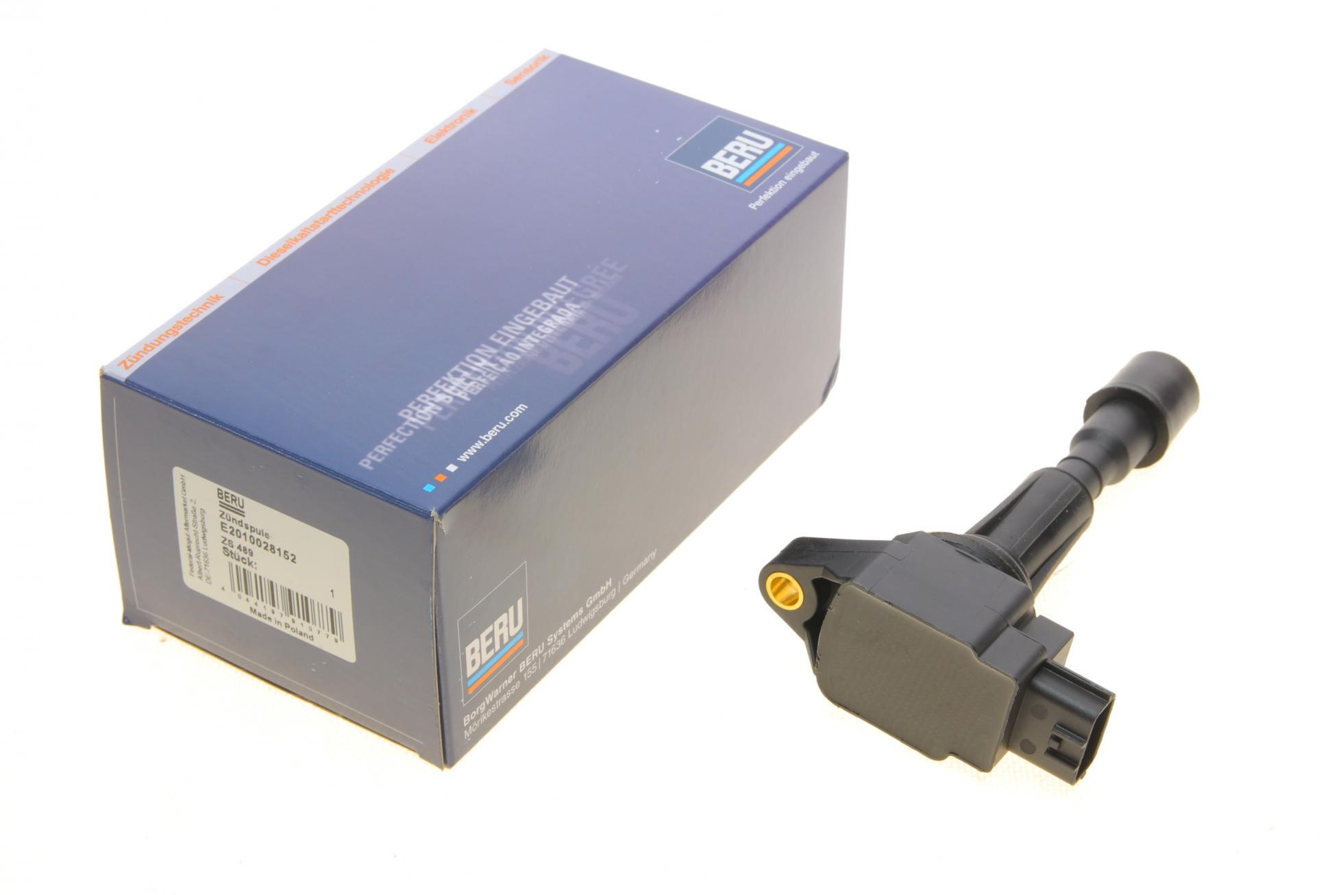 ᐉ Катушка зажигания Beru ZS489 (9692596)