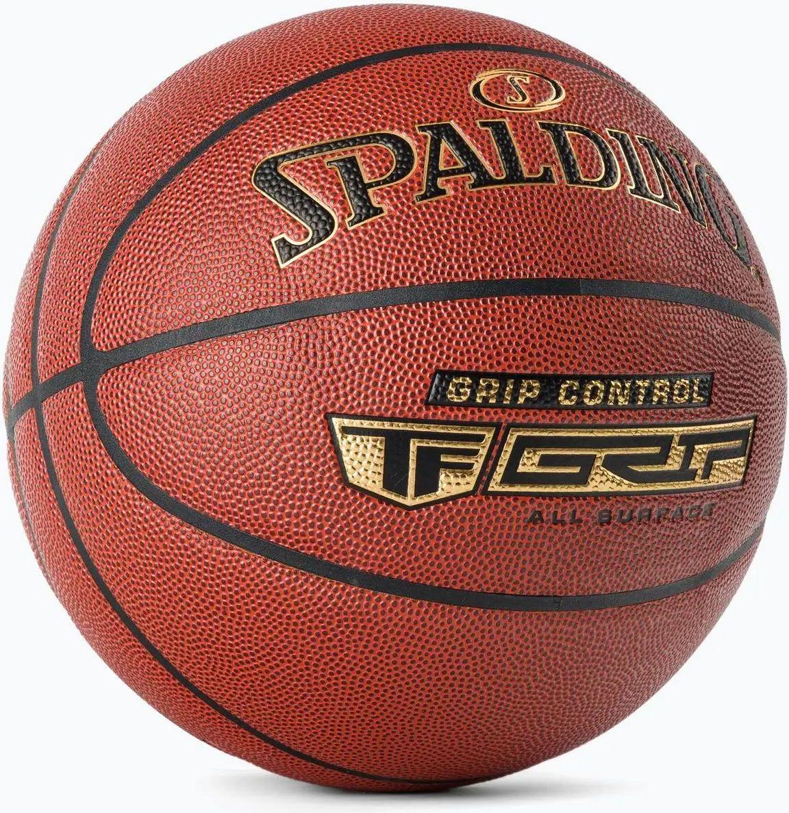Баскетбольный мяч Spalding GRIP CONTROL р. 7 Оранжевый (76875Z)