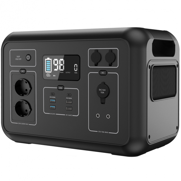 Зарядная станция портативная Doberman 2200W - фото 4