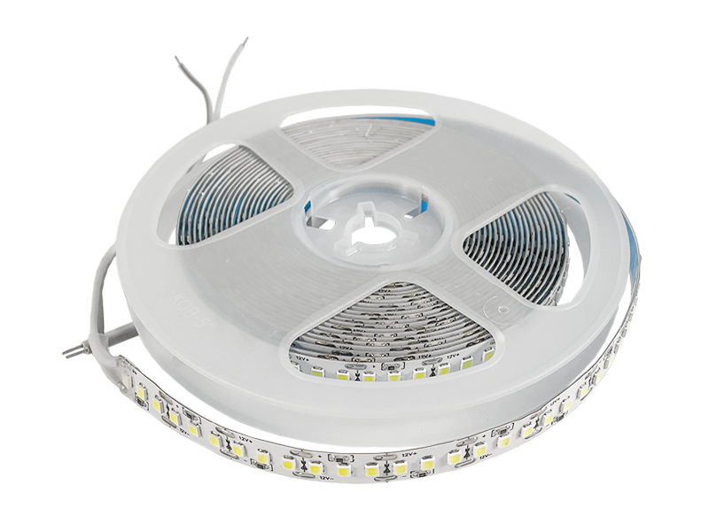 Світлодіодна стрічка LEDUA 1 м SMD2835 180 LED 12В 11Вт/м IP20 6500К холодний білий (6694)