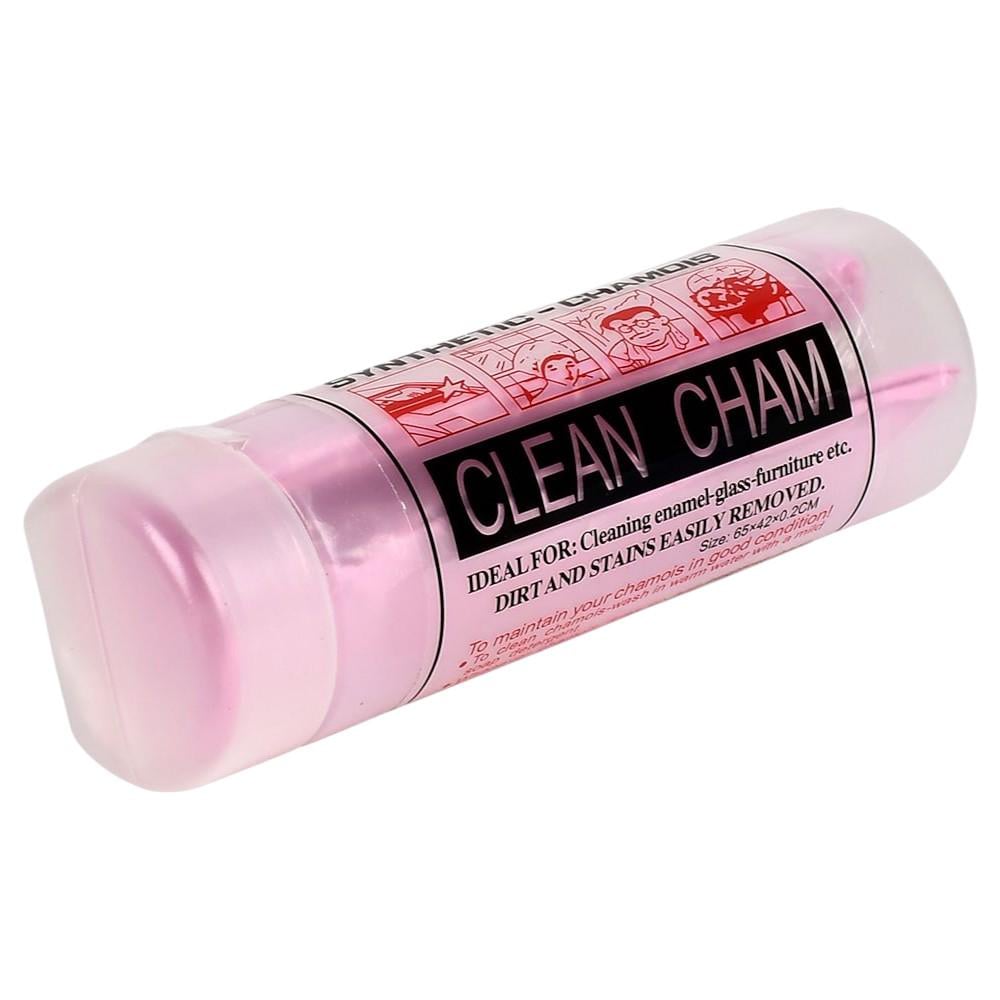 Салфетка для полировки Clean Cham C39889 из синтетической замши 66х43х0,2 см Розовый (29424668)
