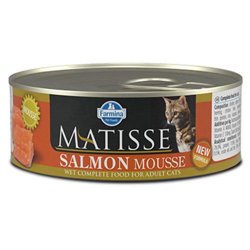 Корм для кошек влажный Farmina Matisse Cat Mousse Salmon с лососем 85 г
