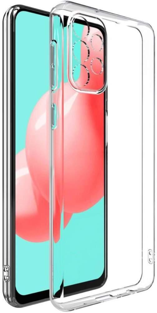 Прозрачный Чехол MultiCam Samsung Galaxy A32 A325 (ультратонкий силиконовый) (23851)