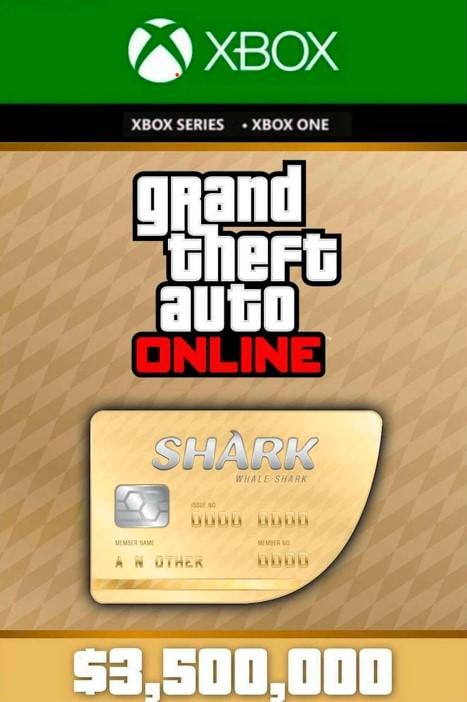 Електронний ключ GTA Online Whale Shark $3 500 000 (000258)