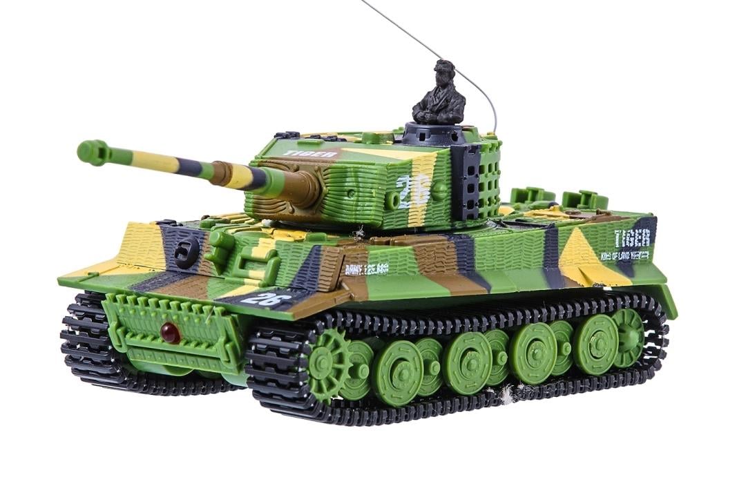 Танк на радіоуправлінні Great Wall Toys Tiger 2117 1:72 Хакі зелений