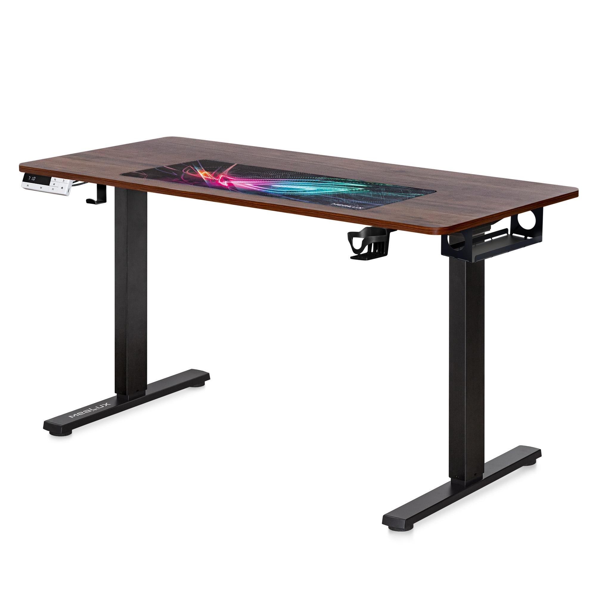 Стол Mealux PowerDesk Duo с электрорегулировкой высоты Walnut (EVO-242 Walnut/B)