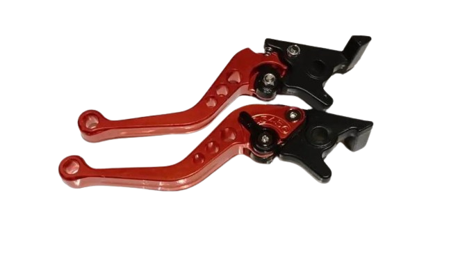 Ручки-курки зчеплення/гальма з регулюванням натискання лівий/правий гідравліка Помаранчевий