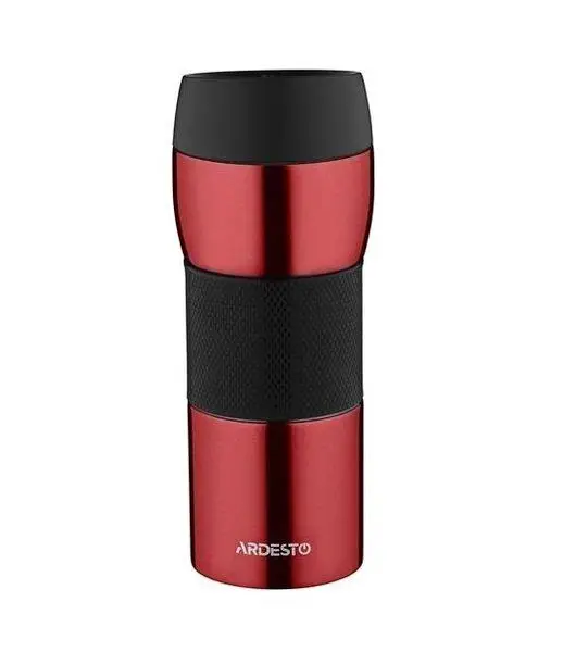 Термокружка Ardesto Easy Travel S AR-2645-STR 450 мл Красный (8-6-3662589)