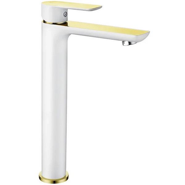 Смеситель для умывальника Mexen Alfa MEX-745710-25 высокий однорычажный Белый (177682)