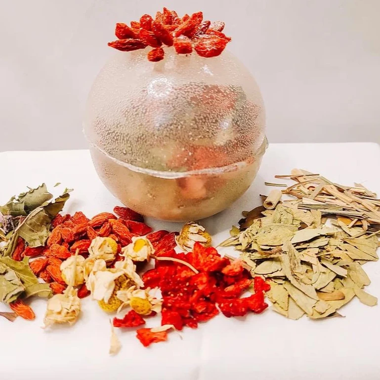 Чайная бомбочка Клеопатра ручная работа в подарочной упаковке (28535172) - фото 2