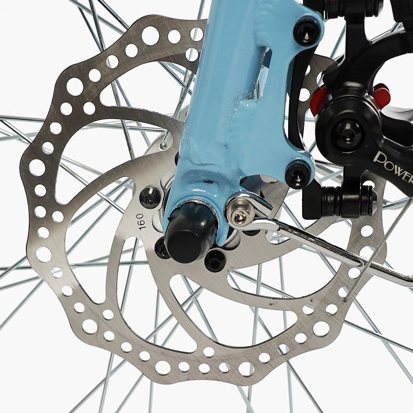 Велосипед міський 28 дюймів Corso Sonata з кошиком та багажником рама 18" Блакитний - фото 5 Велосипед міський 28 дюймів Corso Sonata з кошиком та багажником рама 18" Блакитний - фото 5