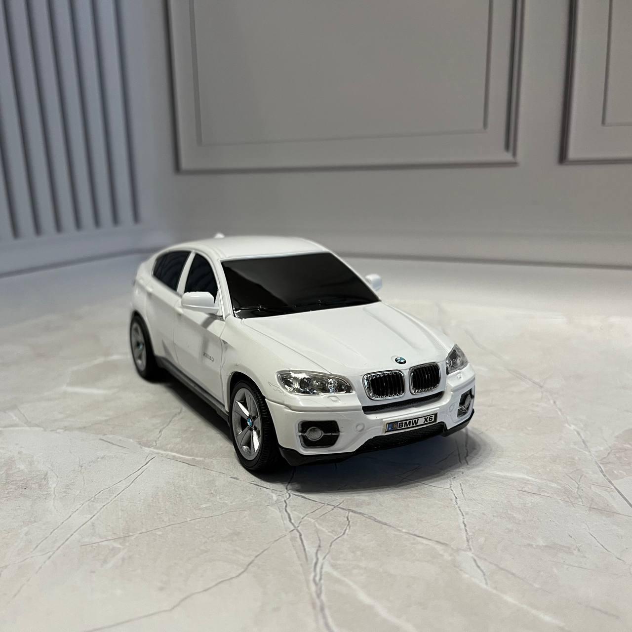 Машинка детская на пульте радиоуправления BMW X6 1:28 Белый (G282392-866-2802A)