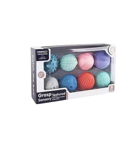 Шарики сенсорные 6106 в коробке 8 шт.