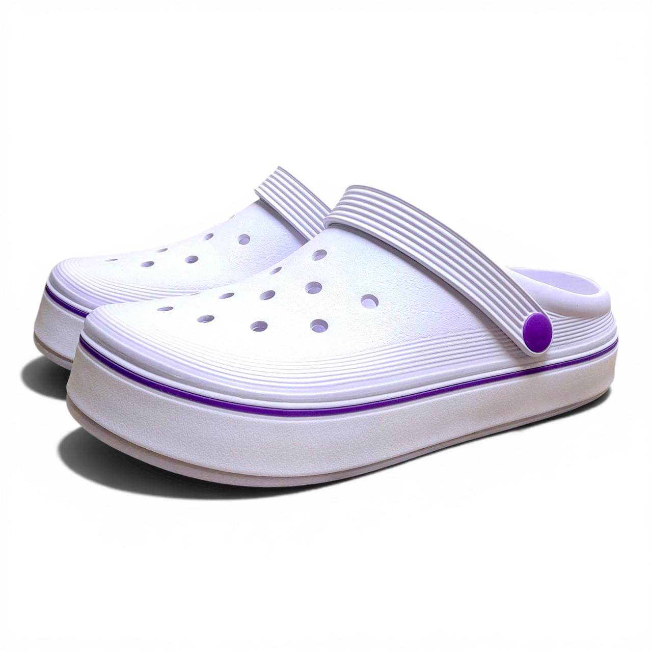 Сабо жіночі Dago з EVA піни р. 38 24,5 см Білий (2966043367)