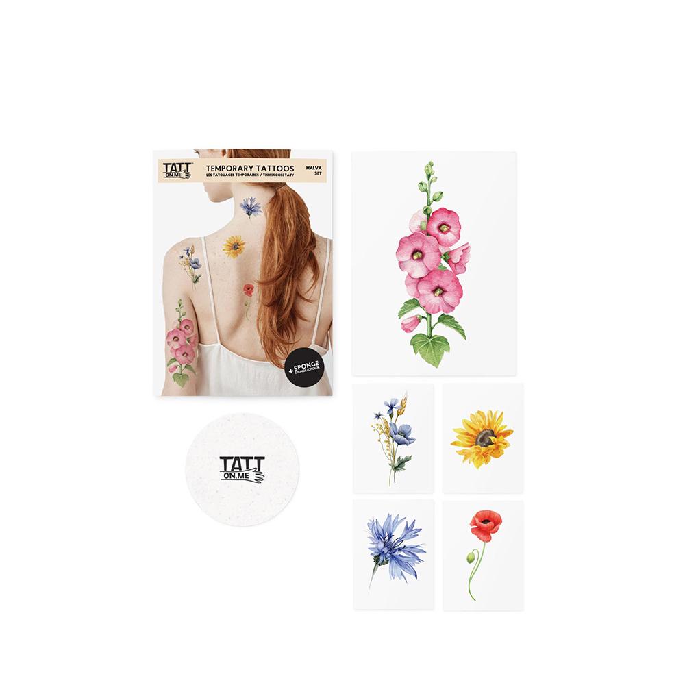 Тимчасові тату TATTon.me Malva Set 5 шт. (TSMalva) - фото 4