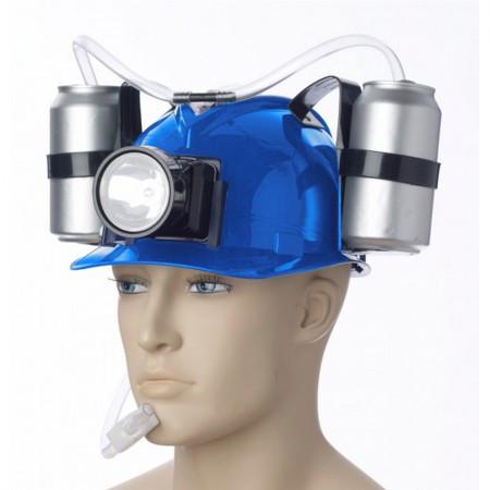 Шлем для пива с фонарем 27х18х0,5 см (1-974938444)