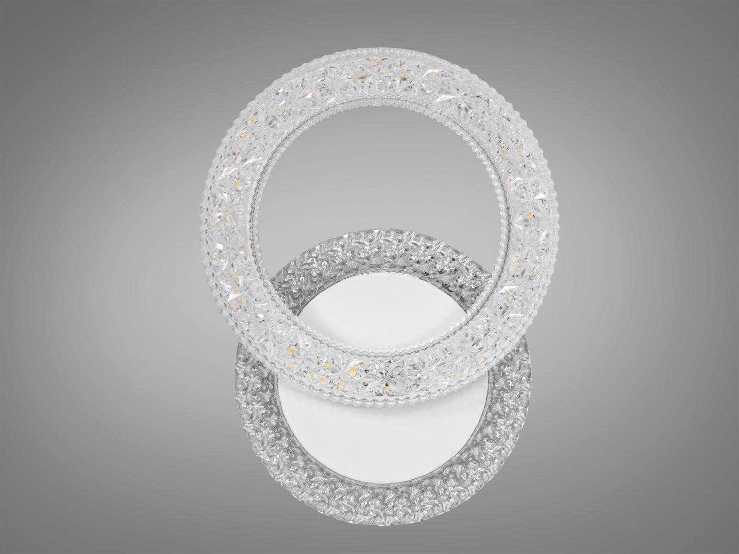 Бра светодиодный с цветной подсветкой 22W Белый (2203/1WH)