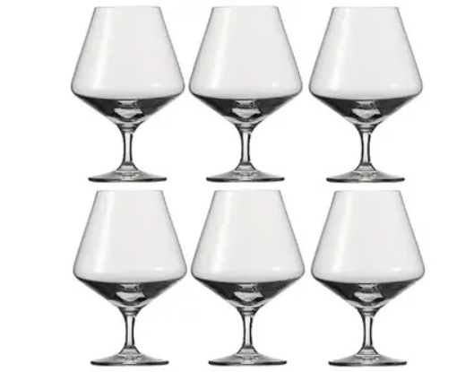 Набір келихів для коньяку Schott Zwiesel Pure 6 шт. 616 мл (113756) - фото 3