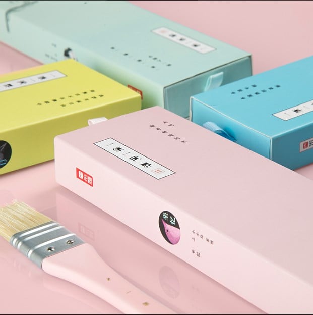 Набор профессиональных художественных кистей MIYA BIRDS 10 шт. из натуральной щетины Мятная коробка - фото 5 Набор профессиональных художественных кистей MIYA BIRDS 10 шт. из натуральной щетины Мятная коробка - фото 5