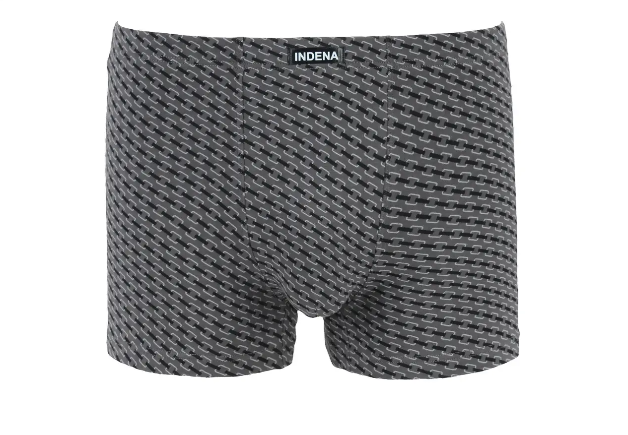 Мужские боксеры стрейчевые INDENA L р. 44-46 2 шт. Черный (81021)