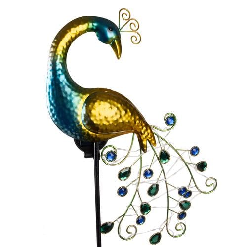 Светильник садовый Gardlov Павлин с 40 светодиодами на солнечной батарее с датчиком сумерек (25281) Светильник садовый Gardlov Павлин с 40 светодиодами на солнечной батарее с датчиком сумерек (25281)