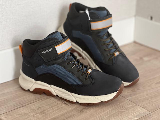 Черевики зимові Geox Flexyper Plus з мембраною Amphibiox р. 37 Navy/Yellow (20043450) - фото 5 Черевики зимові Geox Flexyper Plus з мембраною Amphibiox р. 37 Navy/Yellow (20043450) - фото 5