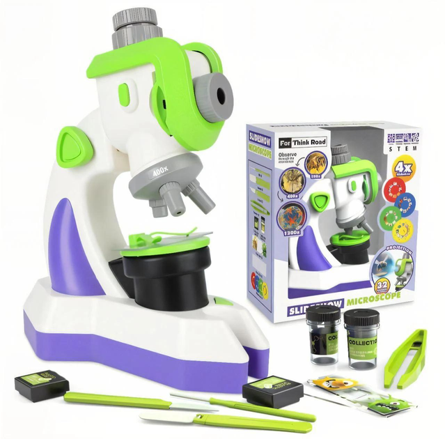 Микроскоп для исследований с увеличением 100x - 1200x (mikroskopp45)