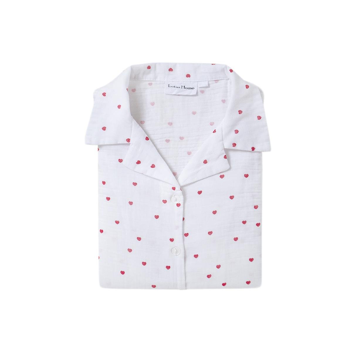 Пижама женская Lotus Home Molly Heart muslin L/XL (26843098) - фото 7 Пижама женская Lotus Home Molly Heart muslin L/XL (26843098) - фото 7