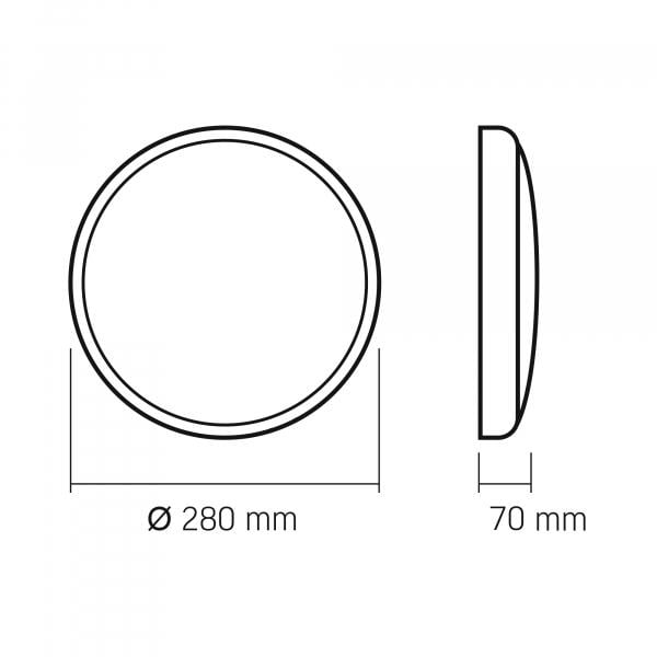 Світильник аварійний Videx накладний VL-CLR-EM 200-2 20 W/5000 K 220 V - фото 7