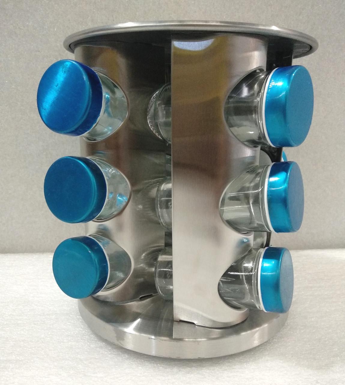 Набор емкостей для специй на подставке Bohmann 12 пр. (7860BH) - фото 6