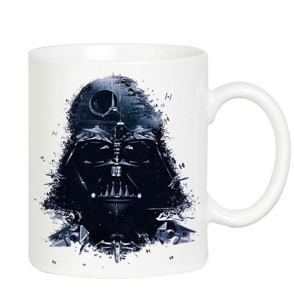 Чашка Gee! Звёздные войны Star Wars Дарт Вейдер Белый SW.002.91