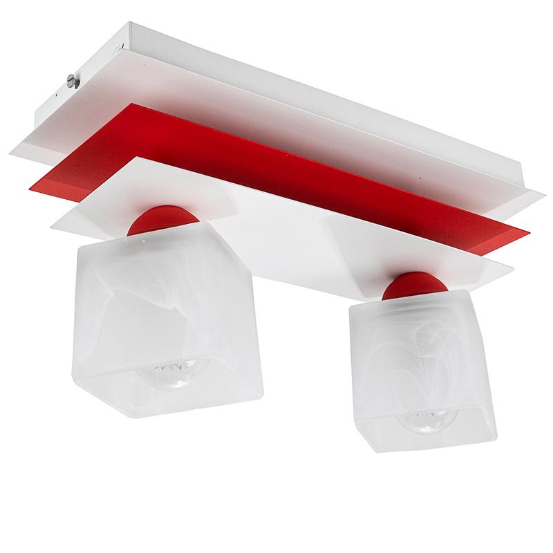Люстра потолочная Light House SRS-16048/2 Белый/Красный