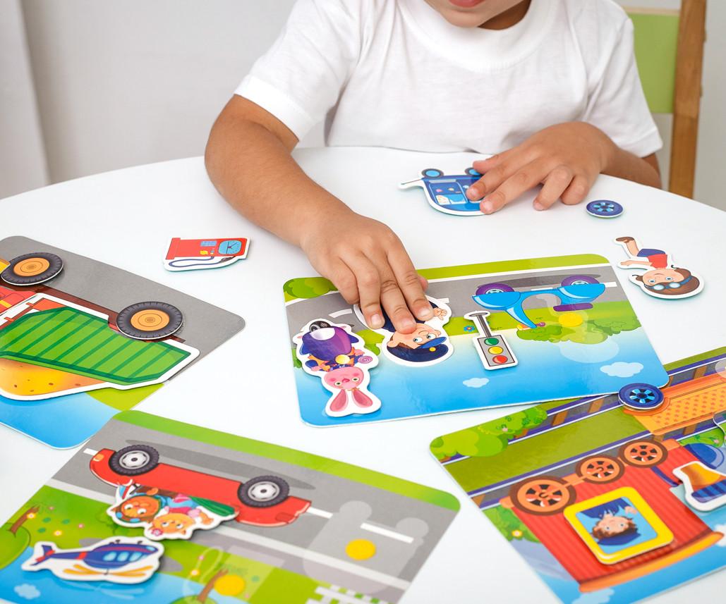 Гра з липучками Vladi Toys Транспорт (VT1302-28) - фото 3 Гра з липучками Vladi Toys Транспорт (VT1302-28) - фото 3