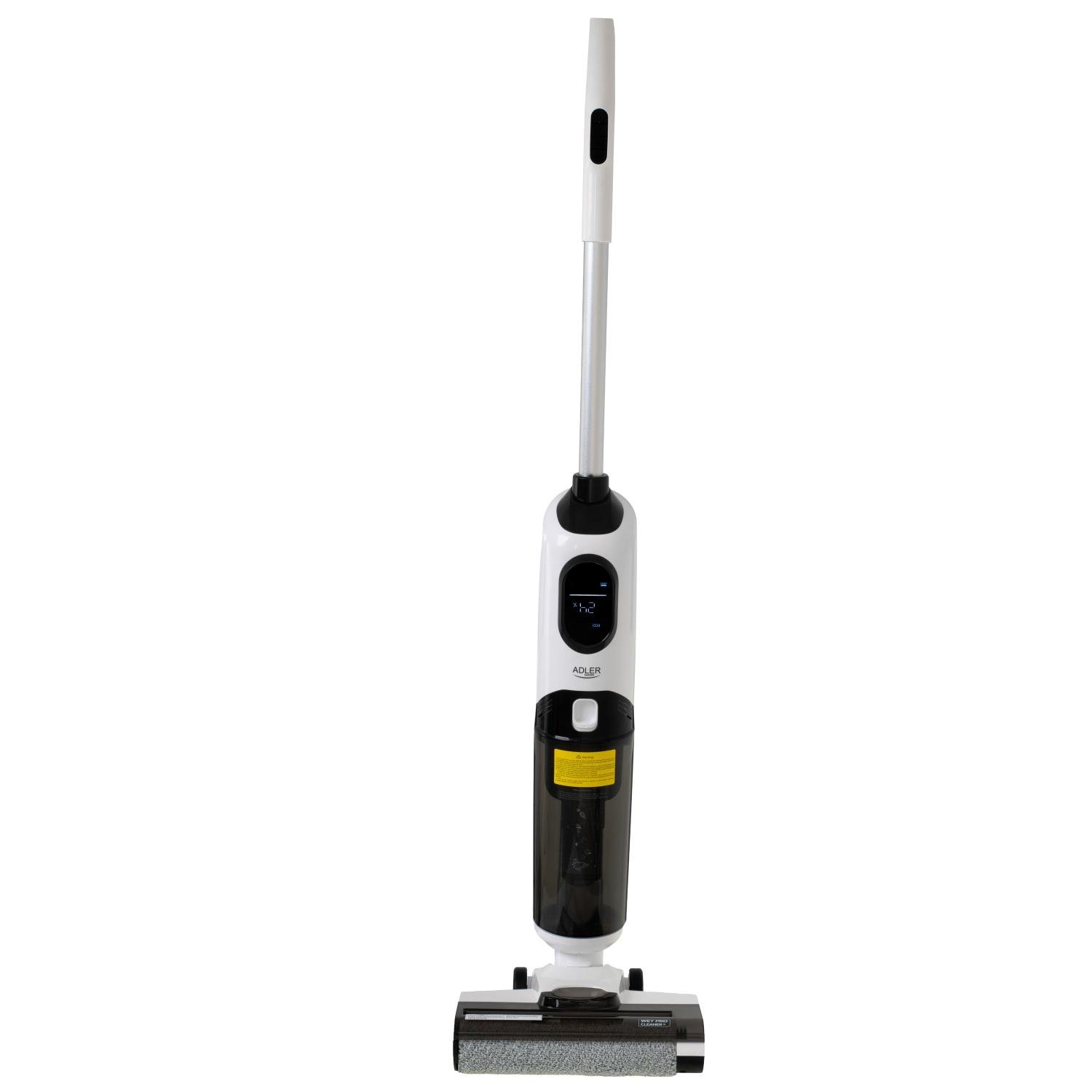 Пылесос беспроводной Adler AD 7077 120 Вт 2600 mAh Белый/Черный (27676396)