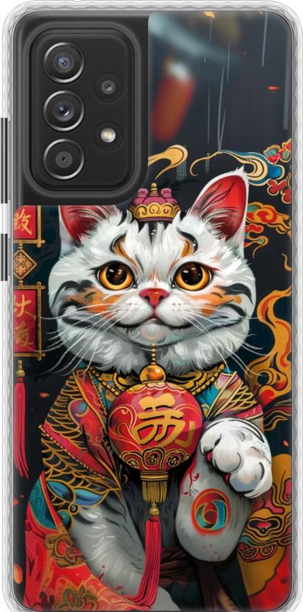 Чехол на Samsung Galaxy A52s 5G A528B China Cat v2 (6135pc-2583-42517)
