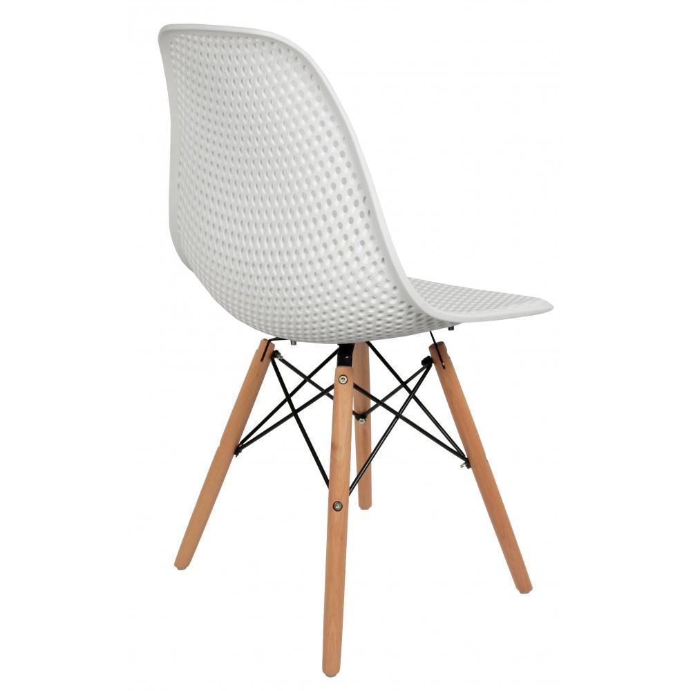 Стілець для кухні обідній Bonro B-707 Білий (47000042) - фото 4 Стілець для кухні обідній Bonro B-707 Білий (47000042) - фото 4