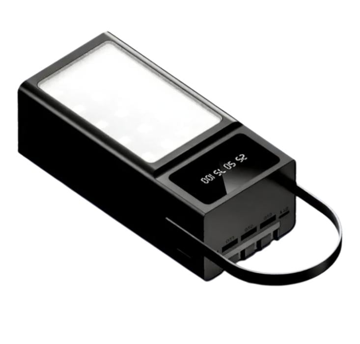 Зарядная батарея мобильная Maxcell PJ0099 120000 mAh 2,1A Черный