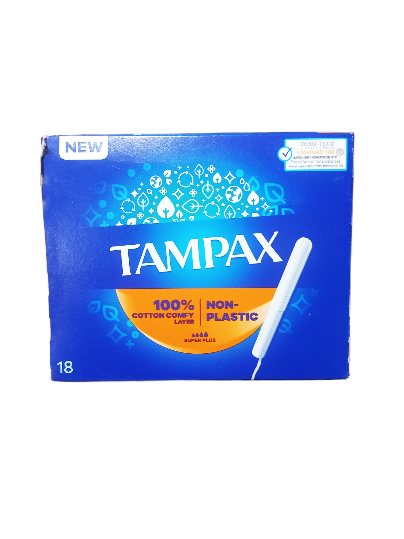 Тампони Tampax Super Plus з аплікатором 18 шт. (117766)