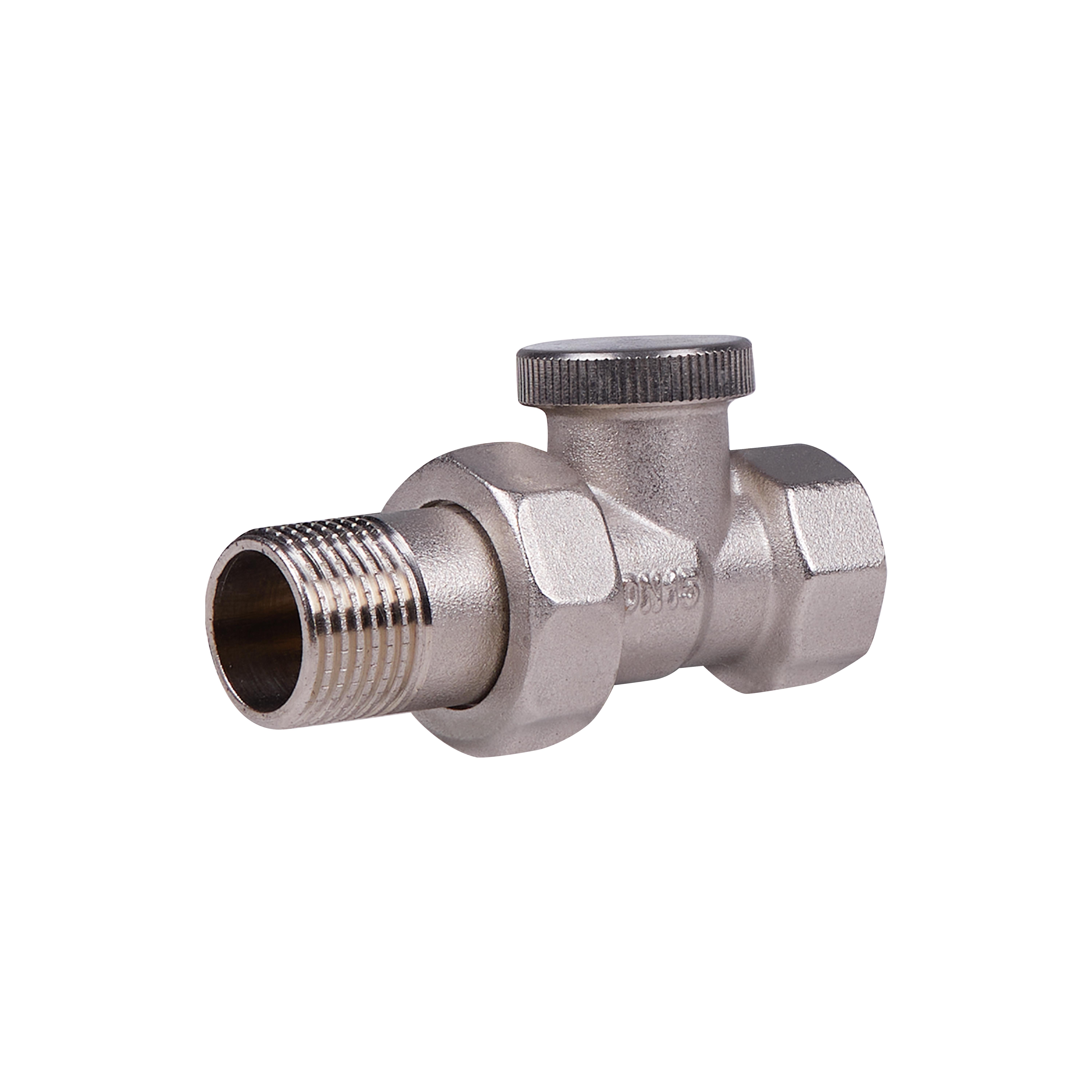 Кран SD Plus 1/2" для радиатора прямой (KRAN 1/2)