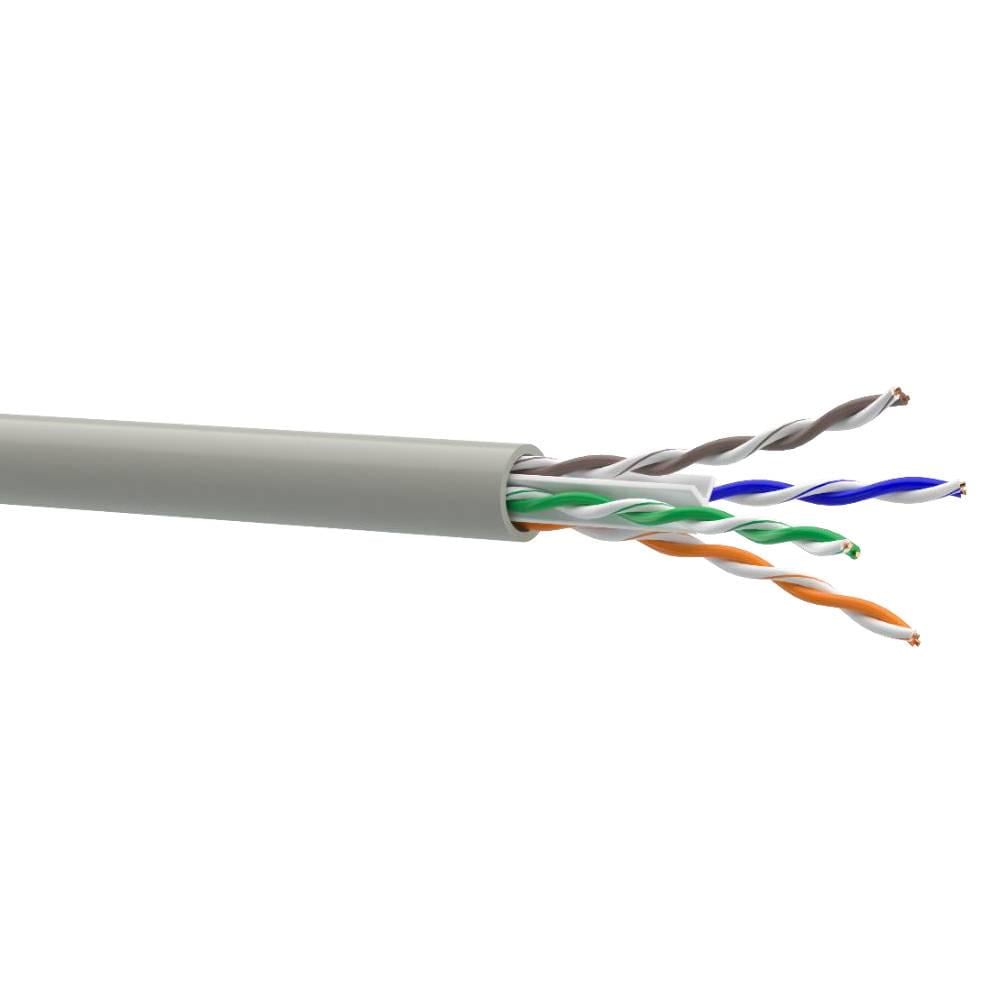 Кабель Одескабель КПВнг-HF-ВП 250 4х2х051 U/UTP-cat6 LSFROH CU для внутрішніх робіт 305 м (42291)