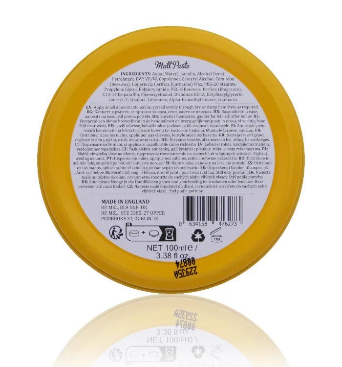 Матовая паста Dapper Dan Matt Paste - фото 3