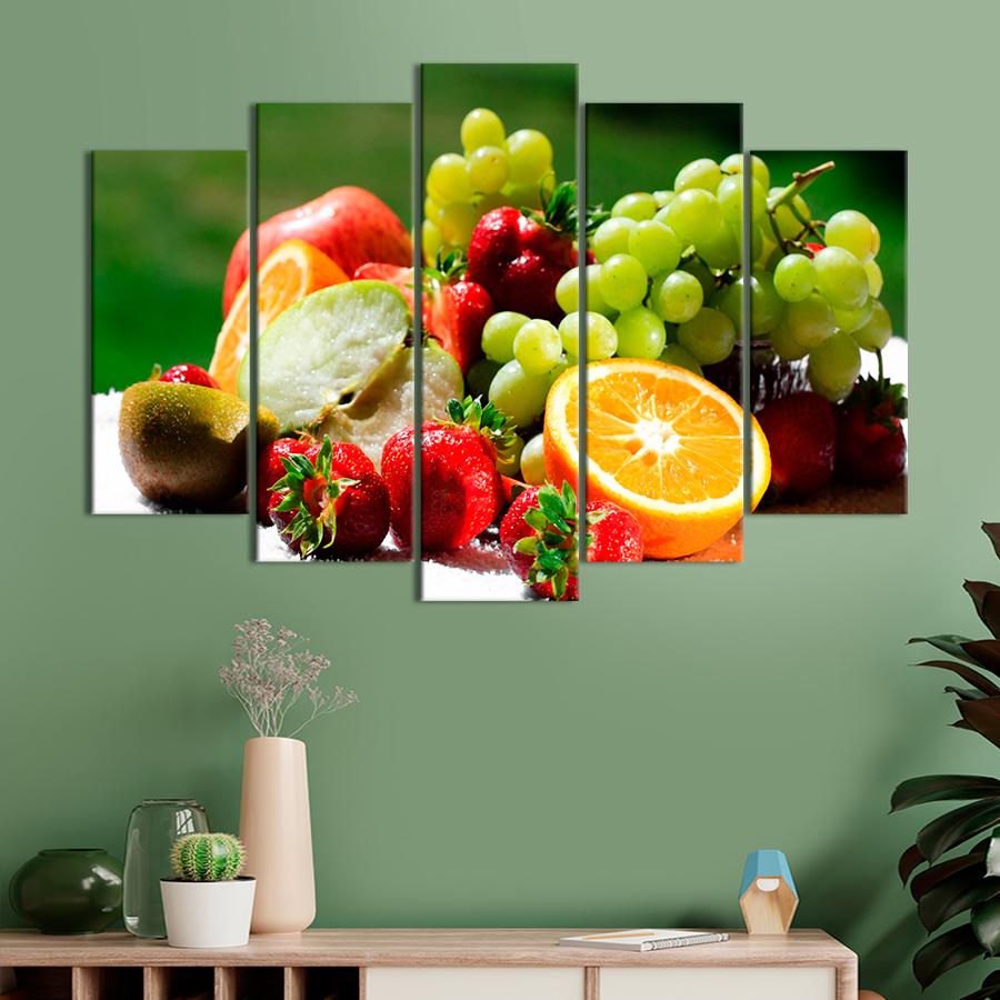 Настенний декор Красивый фруктовый натюрморт 137x85 см (A541-5)